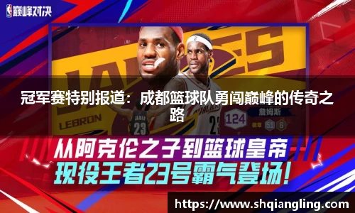 冠军赛特别报道：成都篮球队勇闯巅峰的传奇之路